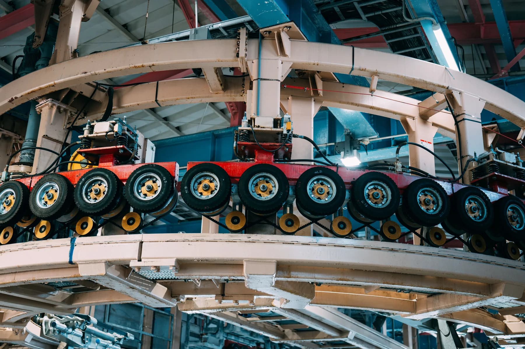 Manufacturing operations image background